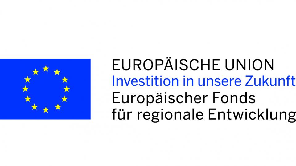 Logo des Förderprograms EFRE der Europäischen Union