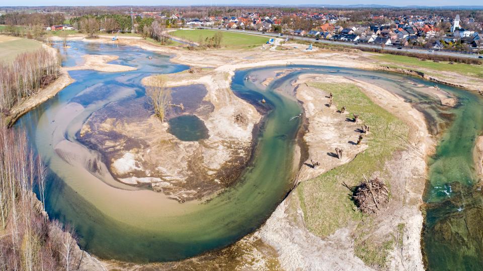 Die Lippe bei Paderborn-Sande