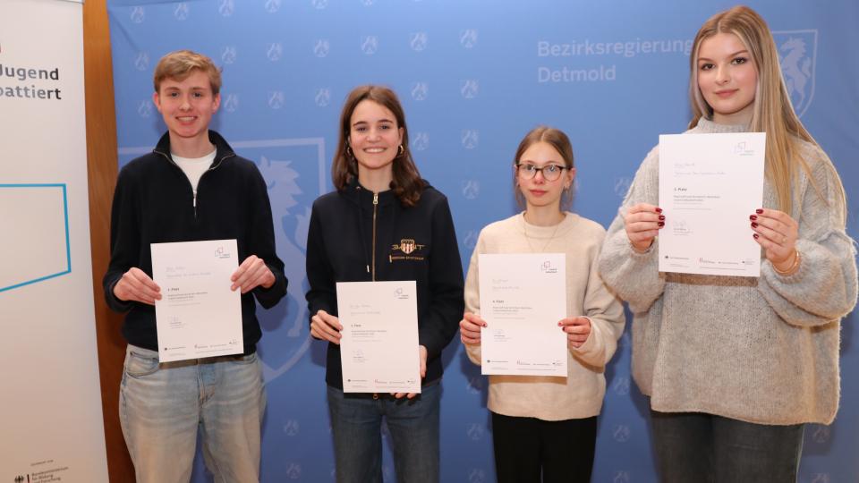Gewinner Bereich Detmold III, Altersgruppe I