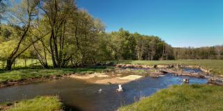 Bild zeigt die Alme bei Ringelstein