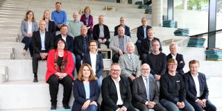 Die KRW-Kommission hat den Akzelerator OWL in Paderborn besucht.
